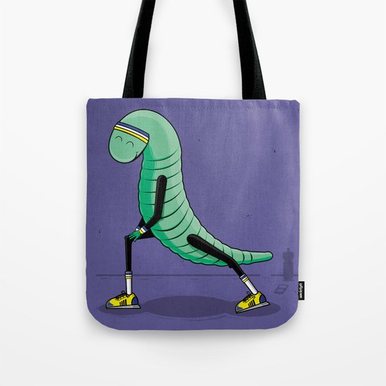 Worming Up Tote Bag