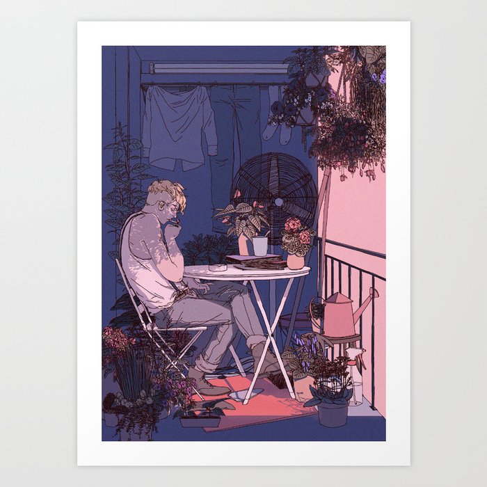 in another lifetime, maybe. Art Print