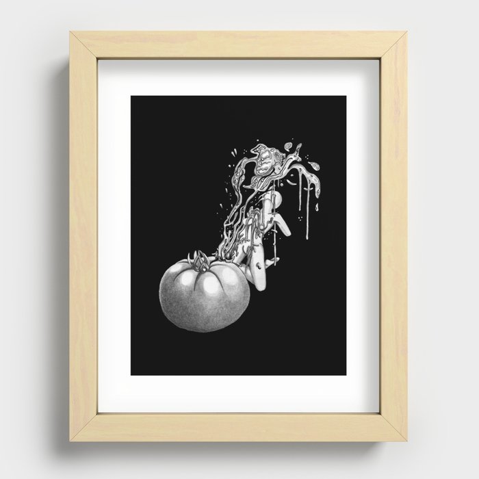 Tomato Recessed Framed Print