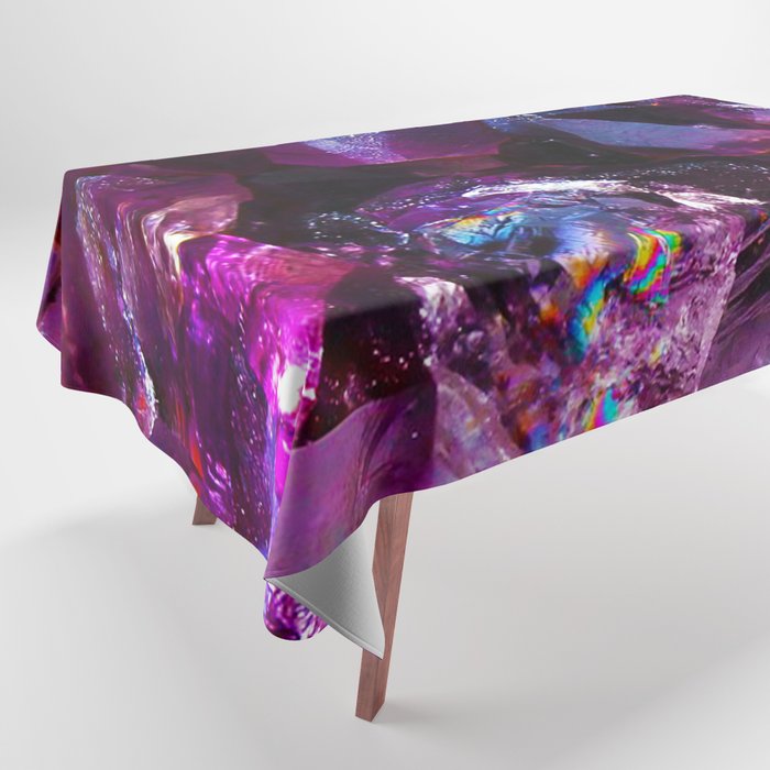 Crystal Amethyst Tablecloth