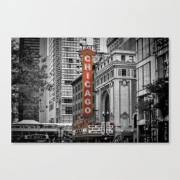 CHICAGO State Street Canvas Print