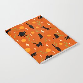Classic halloween : Cats and pumpkins  Notebook