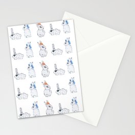 Punk Bunnies Stationery Cards