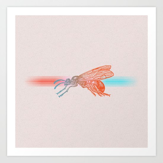 La Mosca Art Print