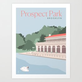 Prospect Park | Brooklyn New York City | Travel Print Art Print