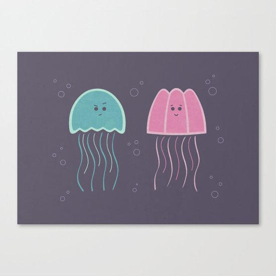 Jellyfish Canvas Print