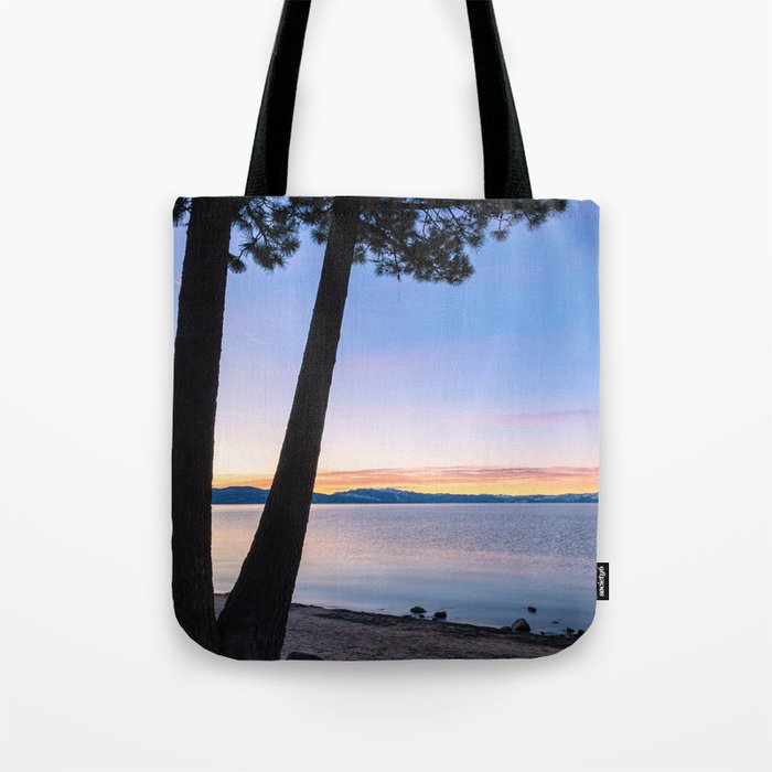 Lake Tahoe Dawn Tote Bag