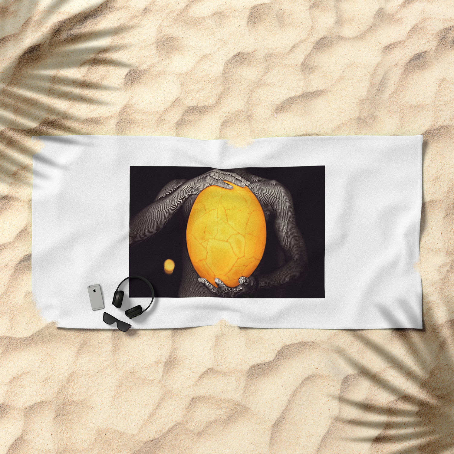 Elephant Bird Egg Madagascar Beach Towel By Dec02 Society6