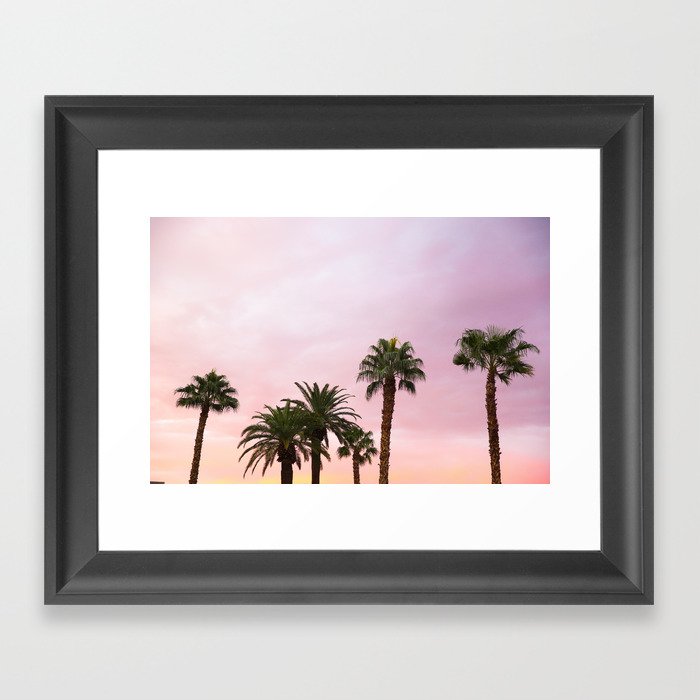 Las Vegas Sunset Framed Art Print