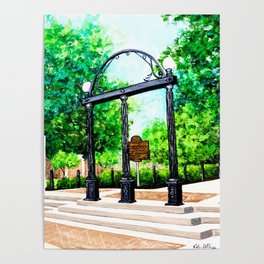 The Arch at UGA Poster