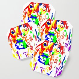 Colorful Dachshund 2018 Modern Fashion Gift Idea Coaster