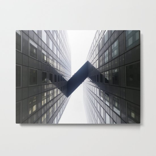 Zigzag Metal Print
