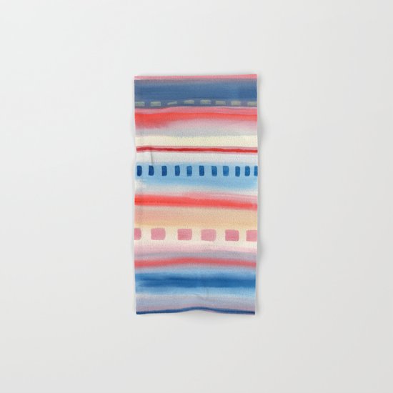 Watercolor Pastel V. G. 01 Hand & Bath Towel