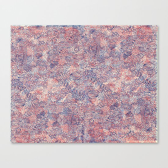 Space Is Only Noise Canvas Print
