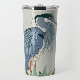 Blue Heron Travel Mug