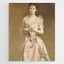 Miss Grace Woodhouse (1890) by John Singer Sargent Jigsaw Puzzle