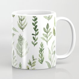 Watercolor leaves Coffee Mug