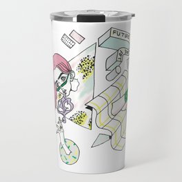 Psycho girl Travel Mug