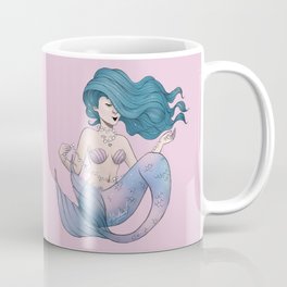 Pearl Mermaid Coffee Mug