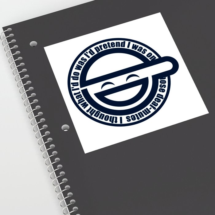 Laughing Man Sticker By Yiannis Laughing Man Sticker By Yiannis