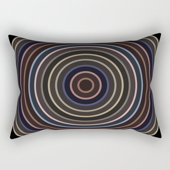 Colorful circle IV Rectangular Pillow