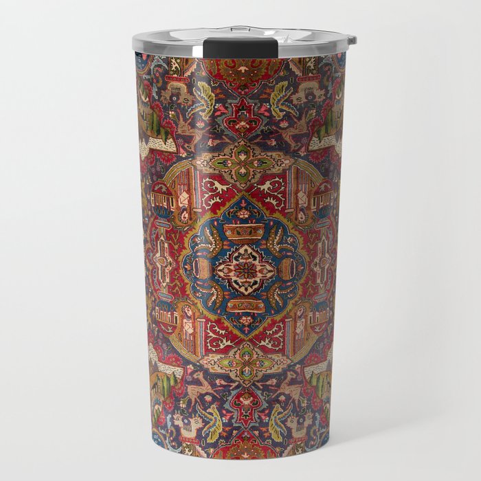 Regal Antique Persian Kashmar Travel Mug