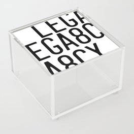 LEGA8CY BLK Acrylic Box