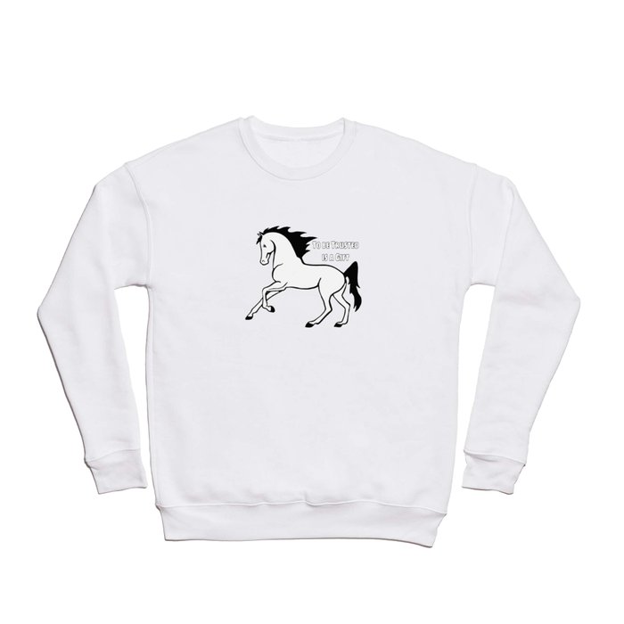 Horse best sale crewneck sweatshirts