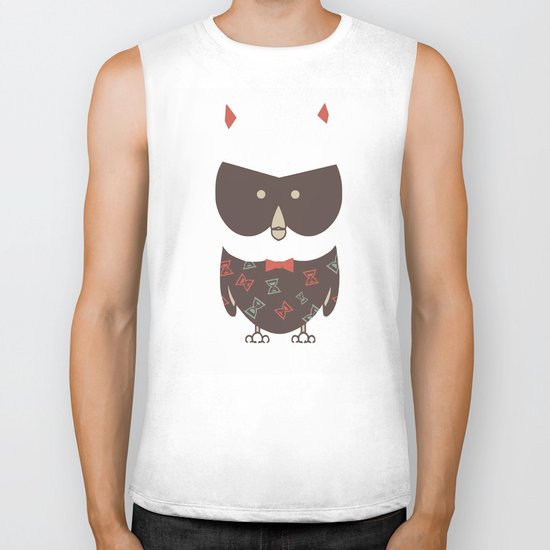 Owlglass (hourglass) Biker Tank