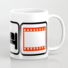 Eat, Sleep, Watch Movies ….Repeat!!! Coffee Mug