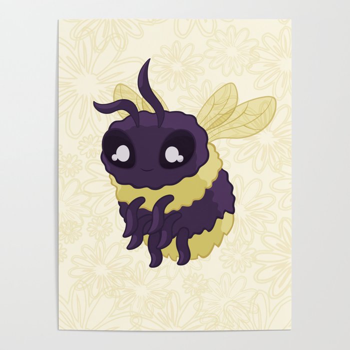 Bumbly Bumble Bee Poster