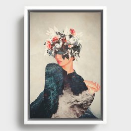 Kumiko Framed Canvas