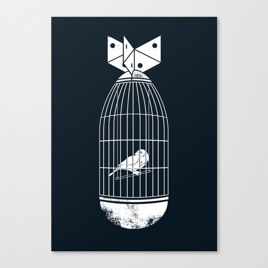 war prisoner Canvas Print