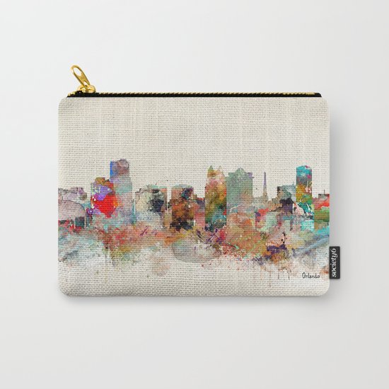orlando florida skyline Carry-All Pouch