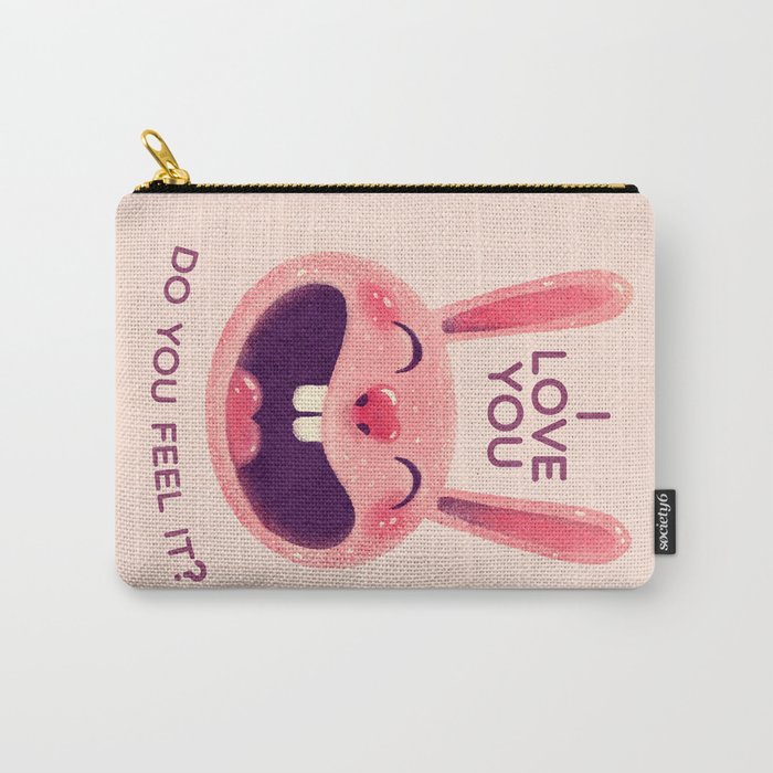 Bunny with love Carry-All Pouch