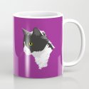 Tuxedo Cat Coffee Mug