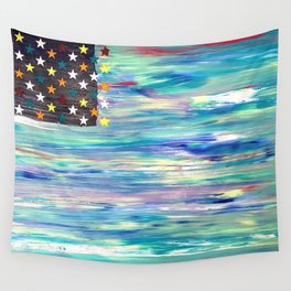 Ocean Flag Wall Tapestry