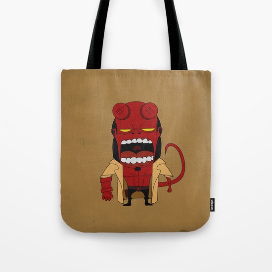 Screaming Helldude Tote Bag