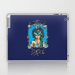 Cancer: Art Nouveau Zodiac Laptop Skin