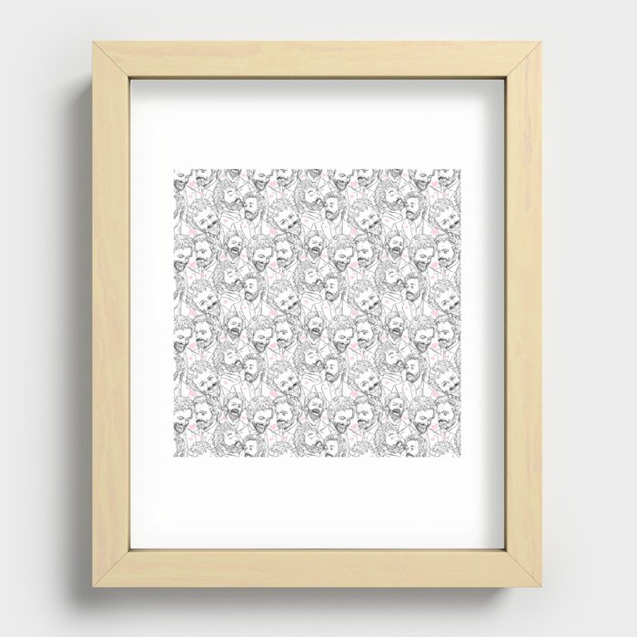 He's Neat Recessed Framed Print