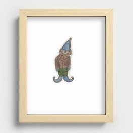 Gnome Recessed Framed Print