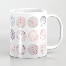 Microbe Collection Coffee Mug | Doctor, Geekery, Painting, Scienceart, Bacteria, Medical, Mixed Media, Microbiology, Science, Microbes 