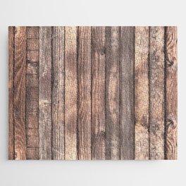 Background of old vertical wooden wall texture photo Jigsaw Puzzle