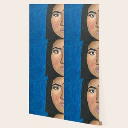 Indian Woman Wallpaper For Any Decor Style Society6