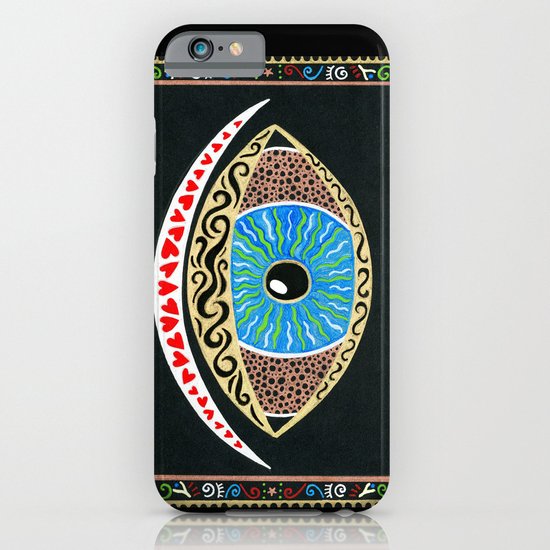 The eye sees all iPhone & iPod Case