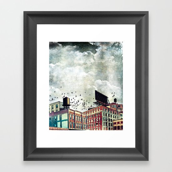 The Rooftop #5 Framed Art Print