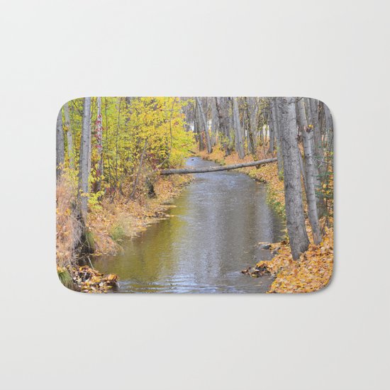 Autumn Stream II Bath Mat