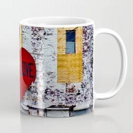 Buffalo Love Coffee Mug | Color, Architecture, Hdr, Photo, Digitalmanipulation, Statement, Urbandecay, Handmade, City, Vandalism 