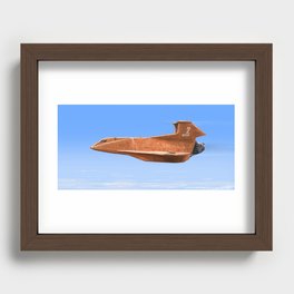 Meteor Aircraft Recessed Framed Print