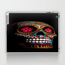 Colorful Calavera for the Day of the Dead Laptop Skin